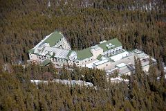 04 Rimrock Resort Hotel From Banff Gondola in Winter